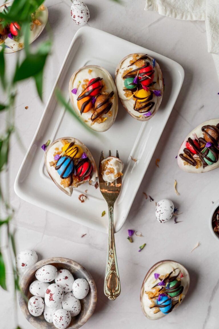 No-Bake Easter Egg Cheesecakes: Easy & Adorable Spring Dessert