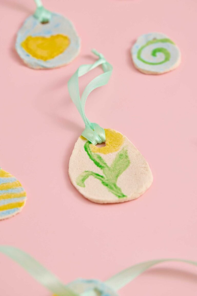 DIY Salt Dough Easter Eggs: Easy Easter Craft for Kids and Families