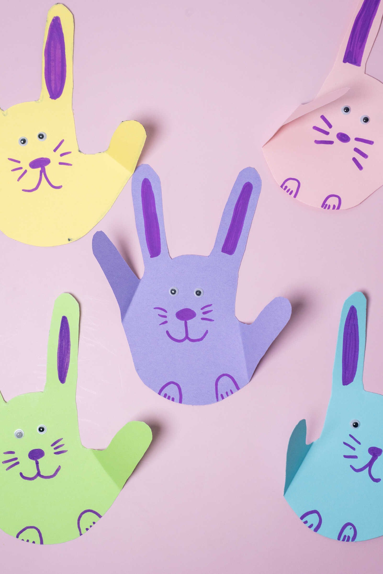 Bunny Handprint Craft: Easy Spring & Easter Activity for Kids