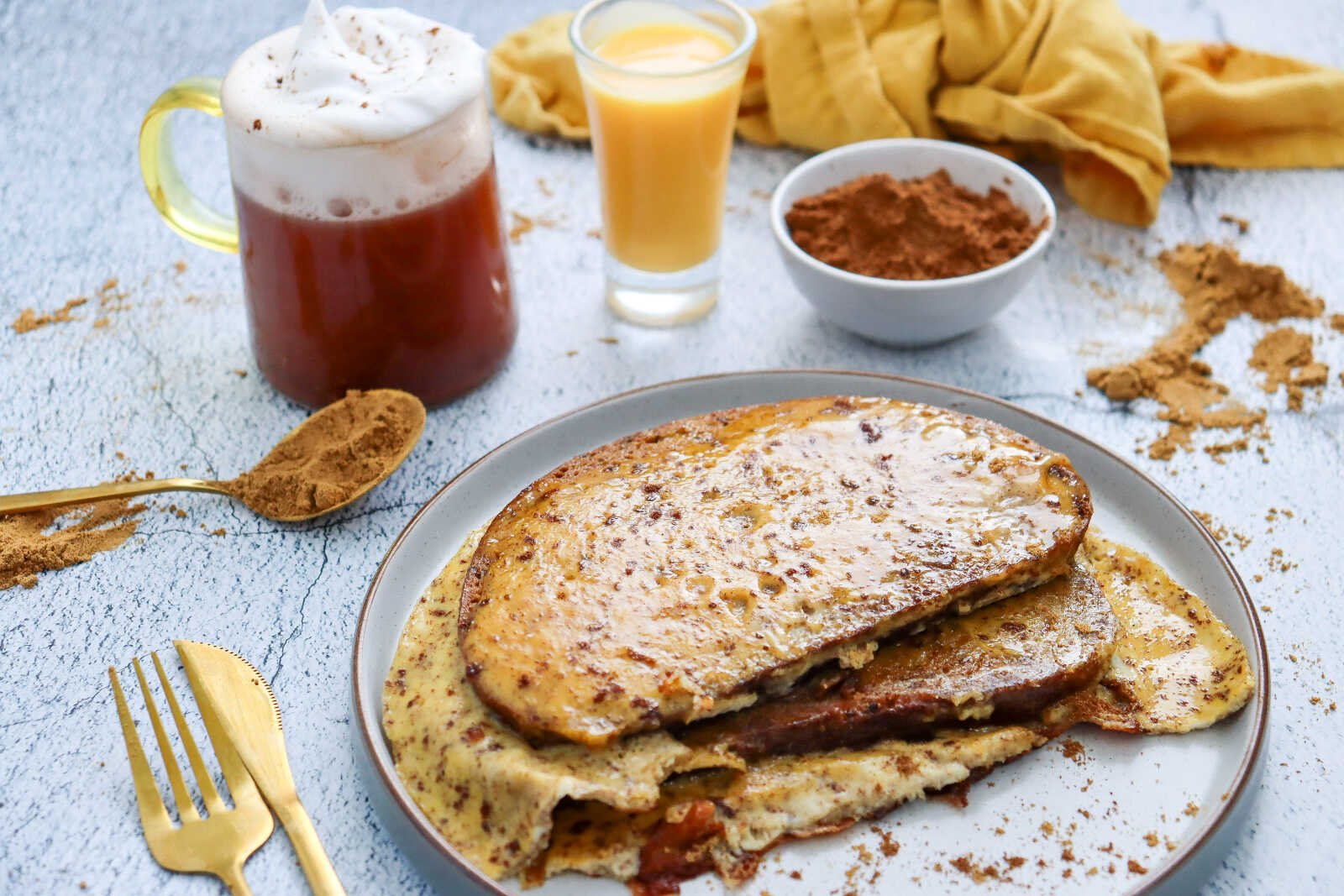 Eggnog French Toast with Sourdough: Holiday Breakfast & Brunch Recipe