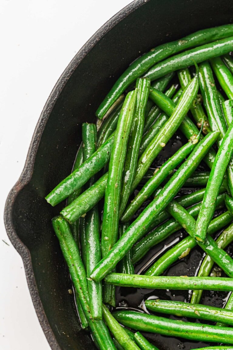 Garlic Butter Green Beans Recipe – Easy, Flavorful Side Dish in 20 Minutes